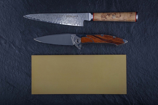 Брусок алмазный двухсторонний 200x83x10 мм, зернистость 7/5 - 3/2, концентрация алмазного порошка 100%, органическая связка, Россия