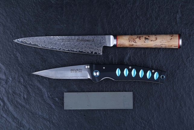 Карманный алмазный брусок 100x25x5 мм, зернистость 50/40, концентрация алмазного порошка 100%, органическая связка, Россия