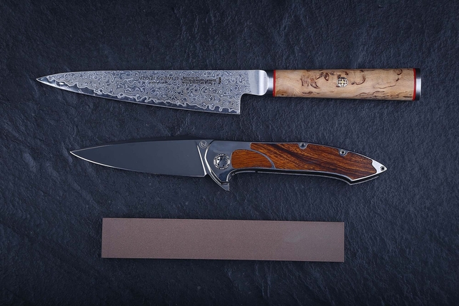 Брусок алмазный двухсторонний 150x25x10 мм, зернистость 160/125 - 50/40, концентрация алмазного порошка 100%, органическая связка, Россия