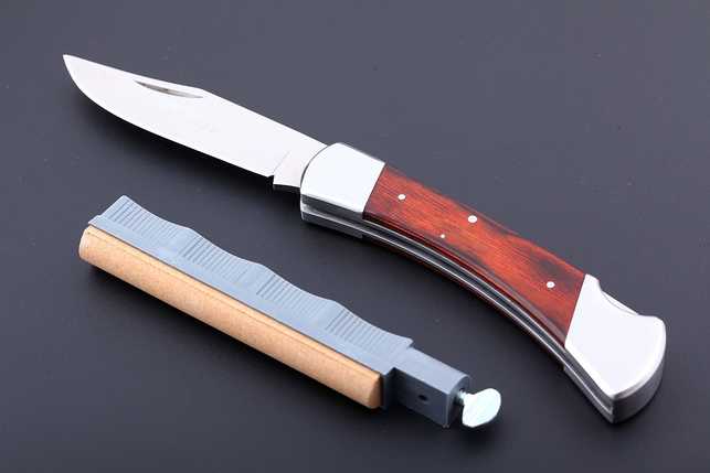 Камень для точильного набора (оксид алюминия) Lansky Medium grit S0280 Curved Blade, США