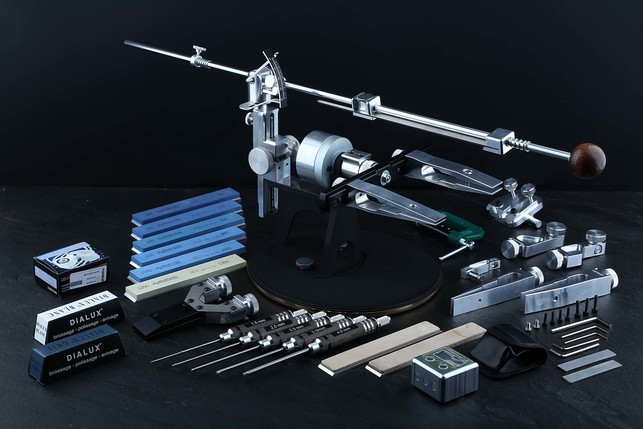 Профессиональная точилка для ножей с регулируемым углом заточки Профиль К03 Expert Максимум 2021, Россия