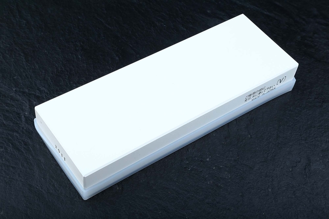 Водный керамический точильный камень для заточки ножей Suehiro Cerax 205x73x29 мм, зернистость 1000 Grit, керамическая связка, Япония