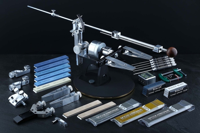 Профессиональная точилка для ножей с регулируемым углом заточки Профиль К03 Expert Максимум, Россия