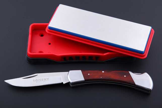 Алмазный точильный брусок (камень) для заточки Lansky Fine (600 grit), США