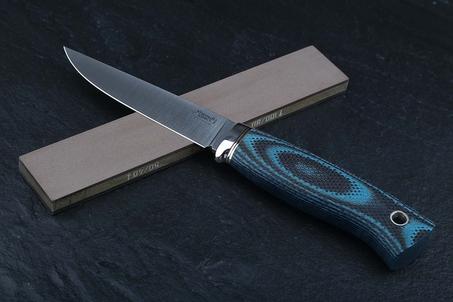 Брусок алмазный двухсторонний 200x35x10 мм, зернистость 100/80 - 50/40, концентрация алмазного порошка 25%, органическая связка, Россия