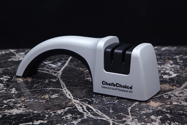 Ручная (механическая) точилка для европейских ножей Chef's Choice CC464, ABS-пластик, нержавеющая сталь, США