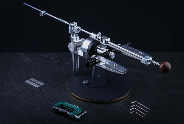 Профессиональная точилка для ножей с регулируемым углом заточки Профиль К03 Pro Lite Базовый, Россия