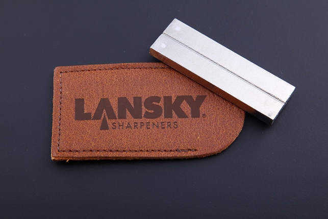Камень точильный карманный с алмазным напылением Lansky Fine (600 Grit), США