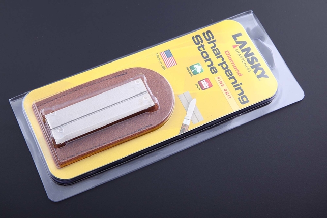 Камень точильный карманный с алмазным напылением Lansky Fine (600 Grit), США