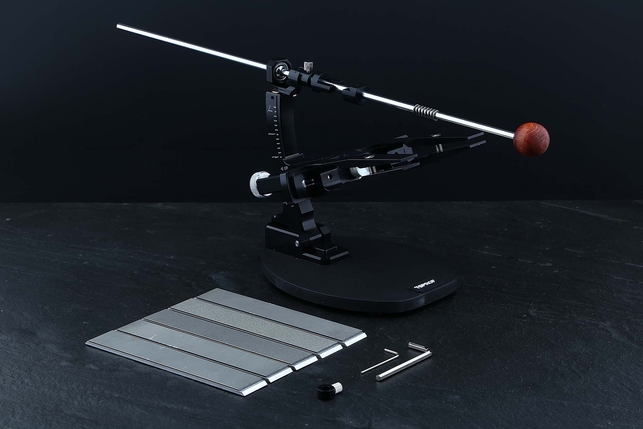 Точилка для ножей с регулируемым углом заточки Профиль Kadet Expert Nero Diamond, Россия