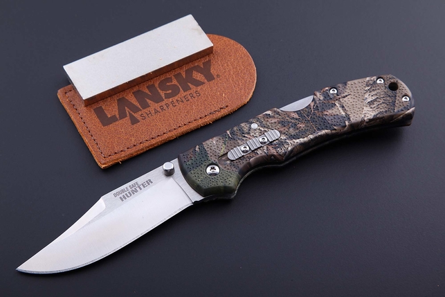 Камень точильный карманный с алмазным напылением Lansky Fine (600 Grit), США