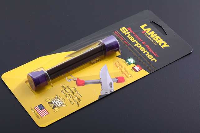 Керамическая карманная точилка для ножей Lansky (Medium Grit), США