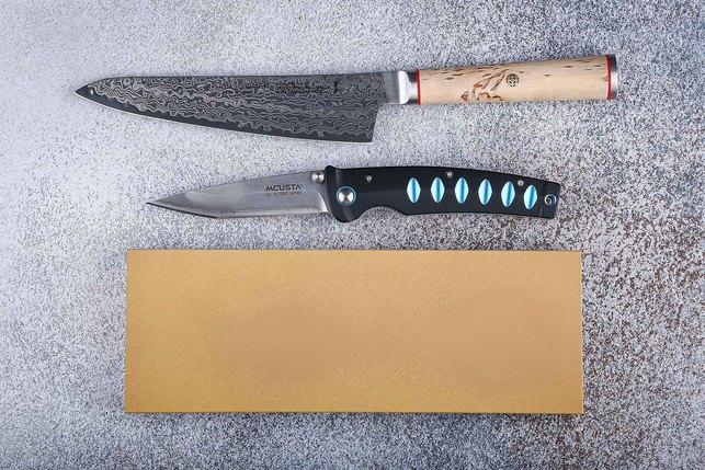 Брусок алмазный односторонний Naniwa Diamond 210x75x16 мм, зернистость 6000 Grit, комплексная связка, Россия