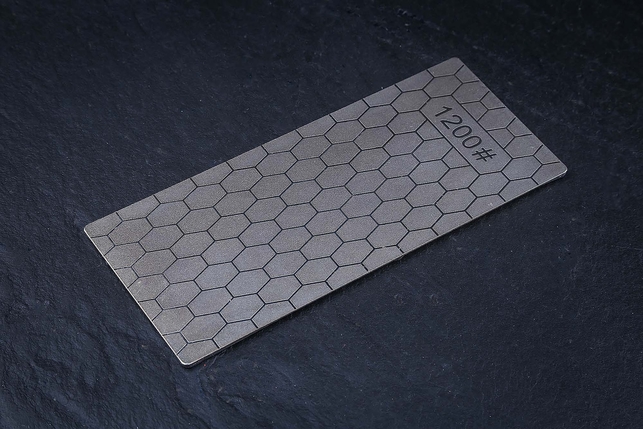 Алмазный точильный брусок (камень) для заточки Tuotown 152x63x2.5 мм, зернистость 1200 Grit, Китай