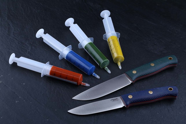 Набор из 4-х алмазных паст VID в шприцах 20 гр, нормальная концентрация, микропорошок марки АСМ, зернистость 40/28, 20/14, 7/5, 3/2 мкм, Россия