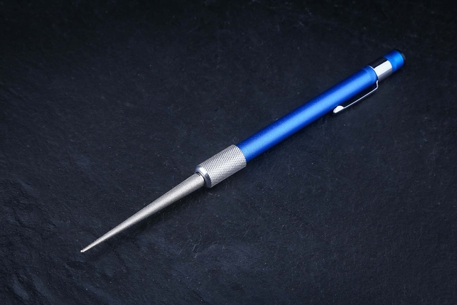 Карманный мусат с алмазным напылением для заточки ножей Tuotown, Китай