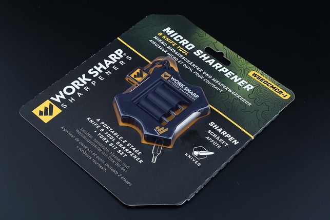 Карманная точилка для ножей с набором из 3-х бит Work Sharp Micro Sharpener & Knife Tool, ABS-пластик, Китай