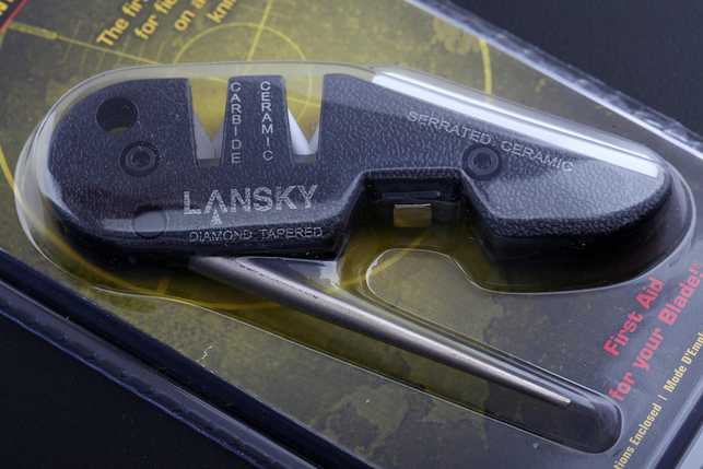 Карманная точилка Lansky Blademedic (карбид вольфрама / керамика / алмаз), алюминиевый сплав, Китай