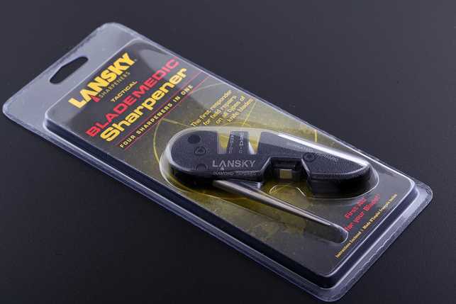 Карманная точилка Lansky Blademedic (карбид вольфрама / керамика / алмаз), алюминиевый сплав, Китай