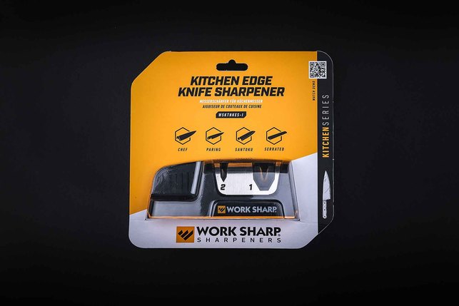Двухуровневая механическая точилка для ножей (карбид/керамика) Work Sharp 