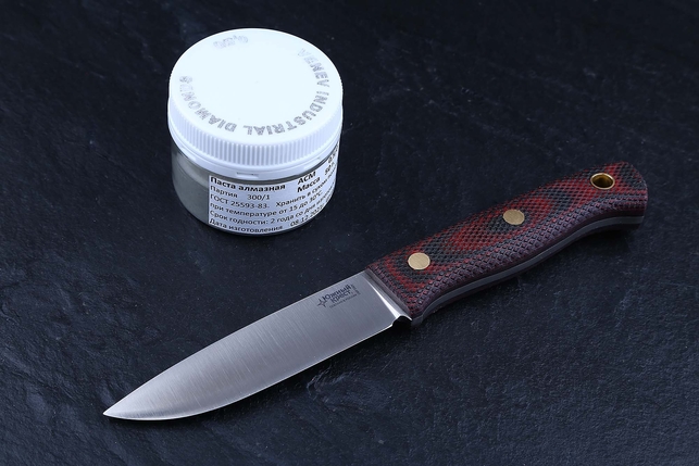 Алмазная паста VID в банке 50 гр, нормальная концентрация, микропорошок марки АСМ, зернистость 0.5/0 мкм, Россия