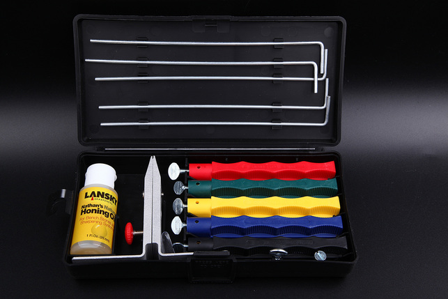 Набор для заточки ножей Lansky с 5-ю керамическими камнями Deluxe System, США