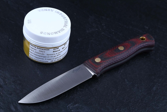 Алмазная паста VID в банке 50 гр, нормальная концентрация, микропорошок марки АСМ, зернистость 3/2 мкм, Россия