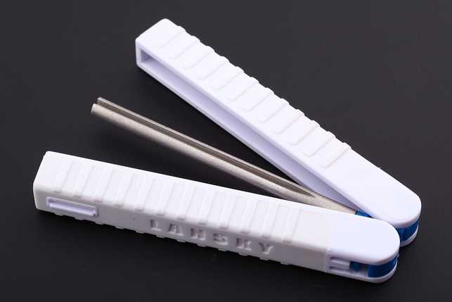 Складная карманная алмазная точилка-бабочка для рыболовных крючков Lansky Folding Diamond Fish Hook, Китай