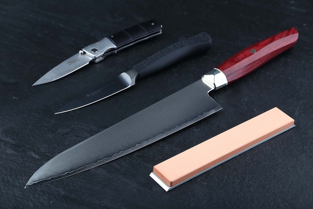 Камень Suehiro Cerax из оксида алюминия на алюминиевом бланке 150x24x6 мм, зернистость 6000 Grit, керамическая связка, Япония