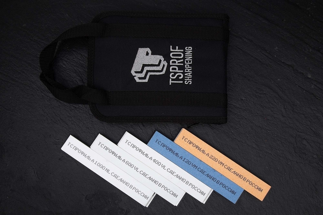 Набор из 5-ти точильных камней TSPROF 