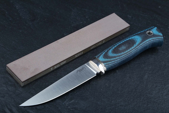 Брусок алмазный двухсторонний 200x35x10 мм, зернистость 200/160 - 160/125, концентрация алмазного порошка 25%, органическая связка, Россия