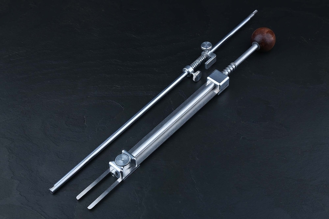 Держатель абразива Профиль, обновленный в сборе (держатель / штанга / стопоры), Россия