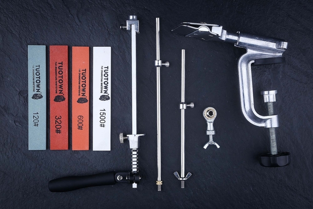 Точильная система для ножей с поворотным узлом Tuotown, Китай