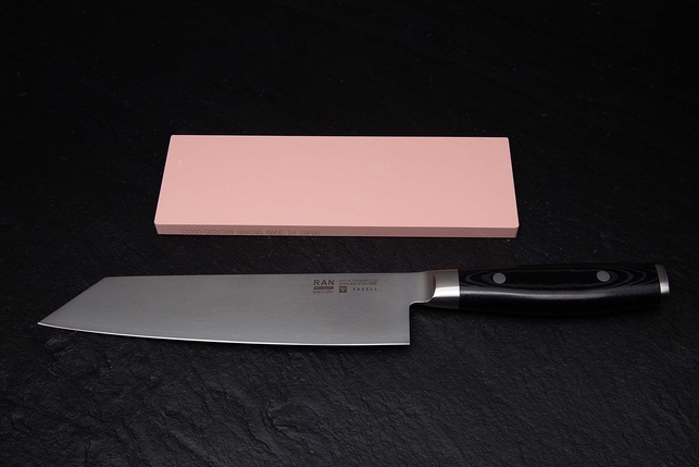 Водный керамический точильный камень для заточки ножей Naniwa Super Stone 3000 Grit (толщина 10 мм), Япония