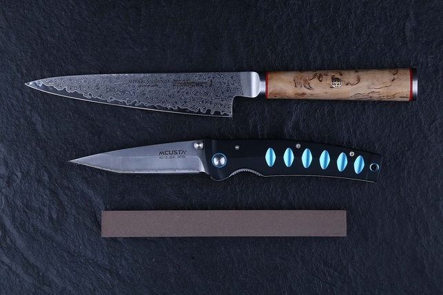 Брусок алмазный двухсторонний 150x16x10 мм, зернистость 100/80 - 50/40, концентрация алмазного порошка 100%, органическая связка, Россия