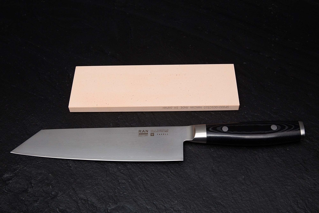 Водный керамический точильный камень для заточки ножей Naniwa Super Stone 800 Grit (толщина 10 мм), Япония