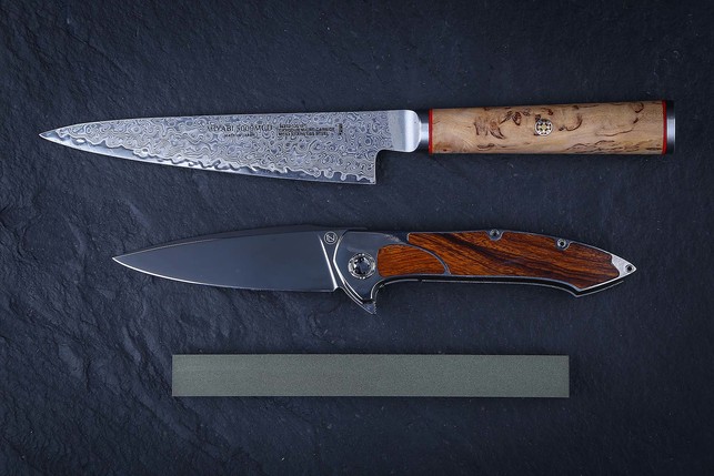 Брусок алмазный двухсторонний 150x16x10 мм, зернистость 50/40 - 20/14, концентрация алмазного порошка 100%, органическая связка, Россия