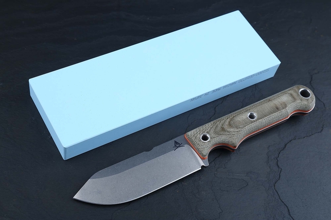 Водный керамический точильный камень для заточки ножей Naniwa Super Stone 1000 Grit (толщина 20 мм), Япония