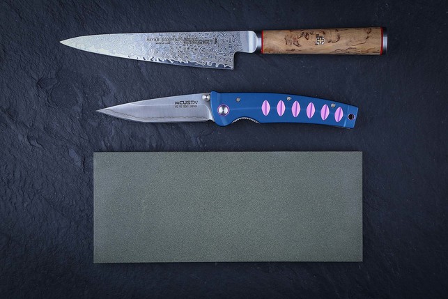 Брусок алмазный двухсторонний 200x83x10 мм, зернистость 200/160 - 160/125, концентрация алмазного порошка 100%, органическая связка, Россия