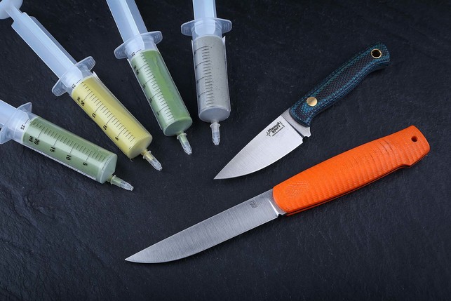 Набор из 4-х алмазных паст VID в шприцах 20 гр, нормальная концентрация, микропорошок марки АСМ, зернистость 10/7, 5/3, 2/1, 0.5/0 мкм, Россия