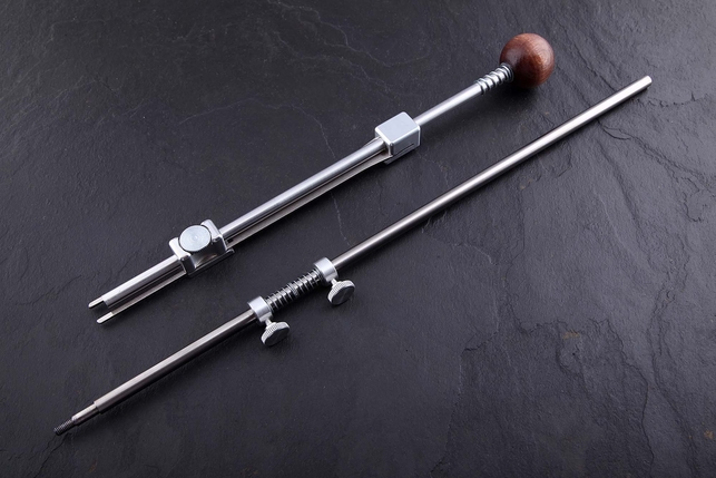 Держатель абразива Профиль, узкий облегченный в сборе (держатель / штанга / стопоры), Россия