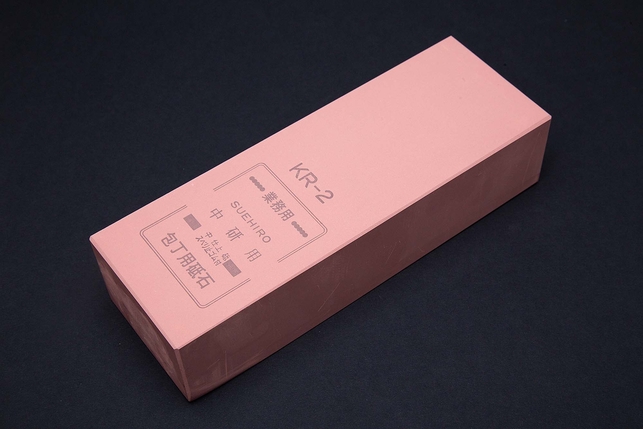 Водный керамический точильный камень для заточки ножей Suehiro DX Medium 206x73x50 мм, зернистость 1000 Grit, керамическая связка, Япония