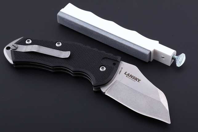 Камень точильный для точильного набора Lansky Natural Arkansas Black Hard, США