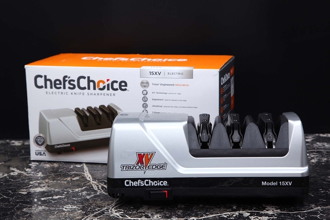 Электрическая точилка (станок) для японских ножей Chef's Choice TrizorXV CC15XV, США