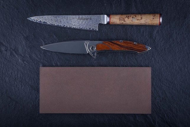 Брусок алмазный двухсторонний 200x83x10 мм, зернистость 200/160 - 100/80, концентрация алмазного порошка 100%, органическая связка, Россия